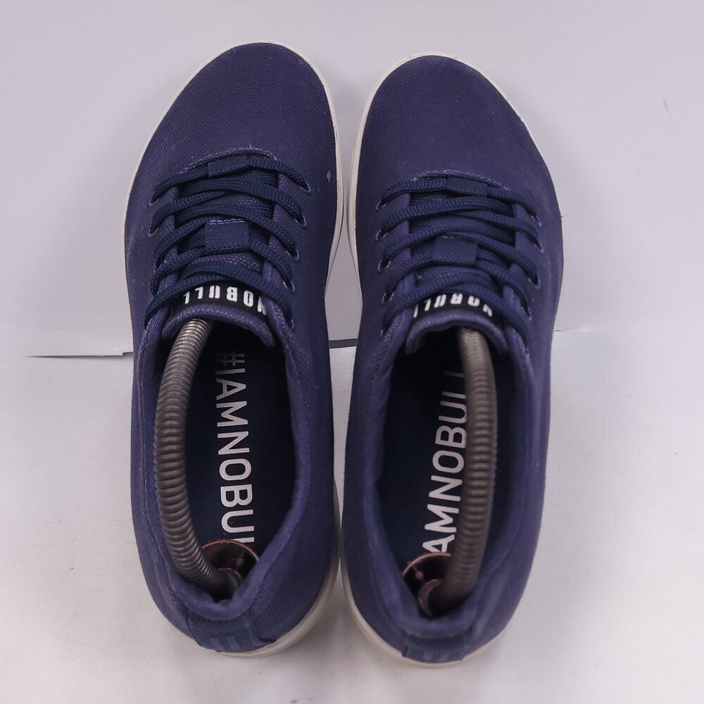 NoBull Lace Up Athletic Running Training Shoe Mens Size 7 Womens Size 8.5 Blue - Picture 4 of 10